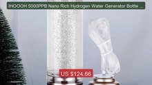 IHOOOH 5000PPB Nano Rich Hydrogen Water Generator Bottle Al... -- Top Pick 2026 | Unbeatable Price!