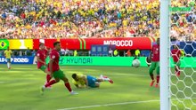 Brazil vs Morocco _ Full Highlights _ FIFA World Cup 2026 _ tapmad _ FIFA26 #fifaworldcup