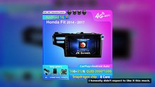 Android 16 Carplay Auto Car Radio Multimedia Player For Honda Fit Jazz 2014 2015 2016 2017 Autoradio