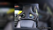 High-Quality Leather Racing Seat Modification Headrest Custom Installation for Racing Seats