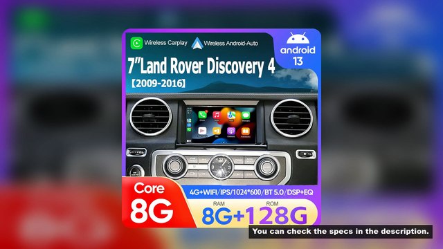 For Android13 Land Rover Discovery 4 LR4 2009 - 2016 8G 128G Car Radio Android GPS Navigation Multim