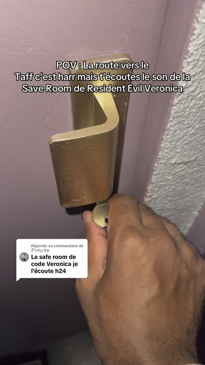 La route vers le taff c’est harr mais t’écoutes Resident Evil Code Veronica
