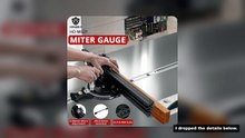 HD-MG21 0-70 Degree Miter Gauge with 850mm Extended Fence for Woodworking Table Saw Router Table Pre