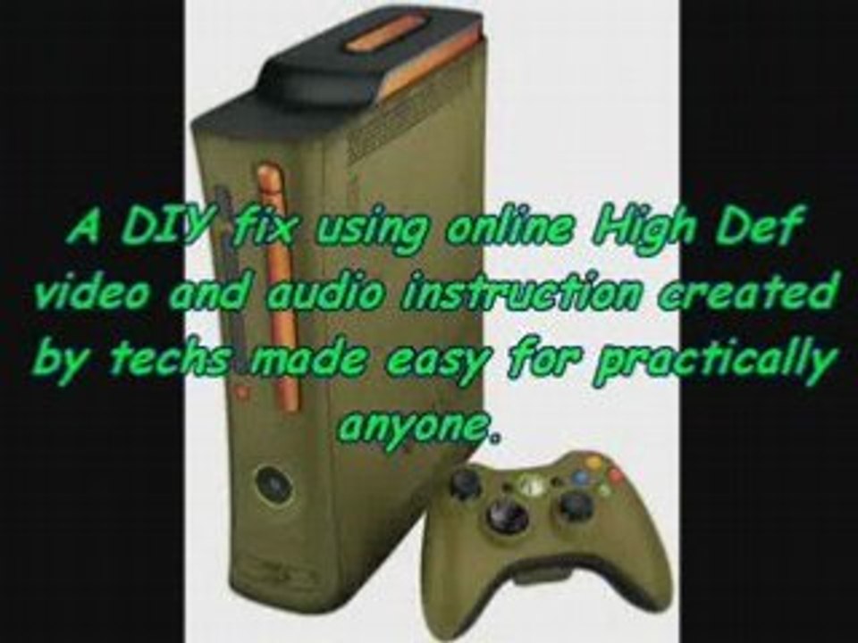 Fix Xbox 360 Red Ring RRoD