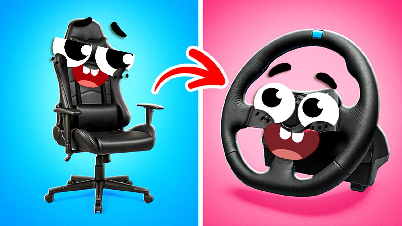 Creative Wheels: A Fun Journey with Cars, Skates, Chairs, and Toys