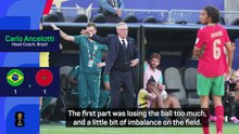 Ancelotti admits Brazil were anxious and have to improve
