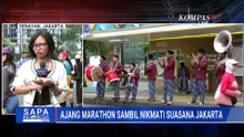 Meriah! Marathon Jakarta Diikuti 25 Ribu Pelari, Lintasi Sudirman hingga Monas | SAPA PAGI