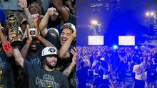 The exact moment the Knicks became NBA champions and Central Park lost its mind