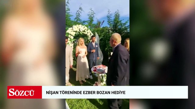 Nişan töreninde ezber bozan hediye: Kayınpederin jesti çifti şoka soktu