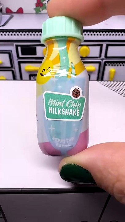 Mint chip milkshake!