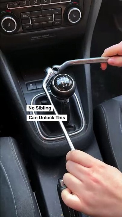 Sibling proof car hack 🚗🔒😆