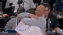Father and son, NBA champions: the most human moment of the night