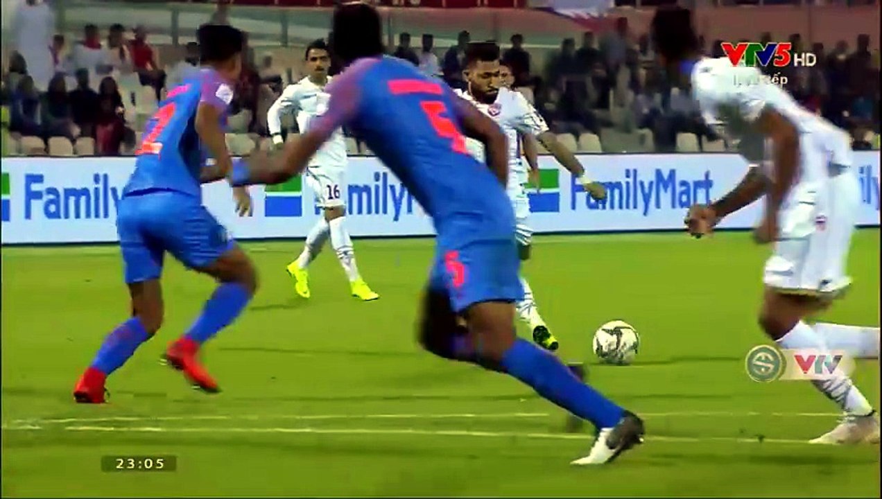 Ấn Độ 0-1 Bahrain - Goals and Highlights (14/1/2019) | VTV5 HD