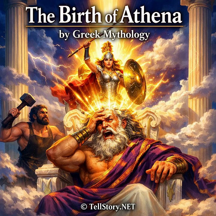 The Birth of Athena by Greek Mythology