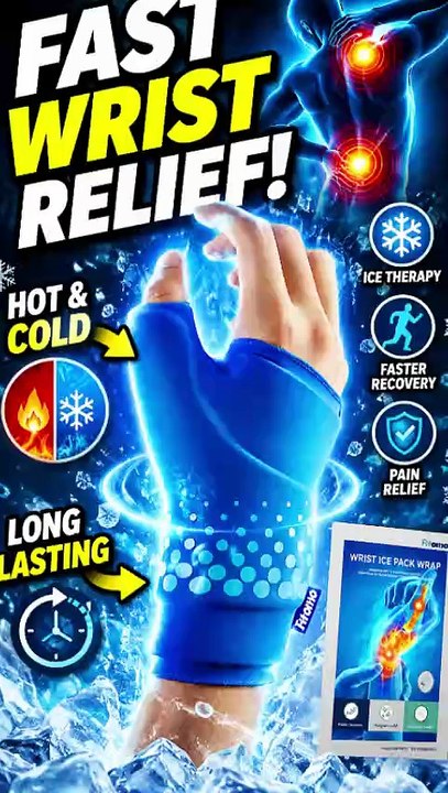Fitomo Thumb & Wrist Ice Pack Wrap | Hot & Cold...