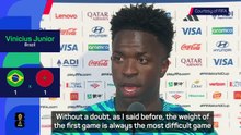 Vinicius believes Brazil 'have to adapt' after Morocco draw at World Cup