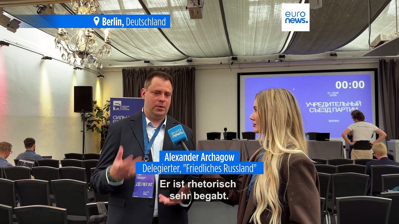 Parteitag der russischen Opposition in Berlin: Angst, 'dass Jaschin zum Mini-Putin wird'