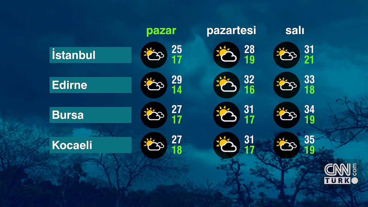 Hava Durumu (14-06-2026)