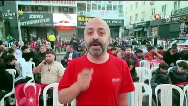 Kartal’da milli maç heyecanı sabahın ilk ışıklarıyla başladı | Ajansspor | IHA