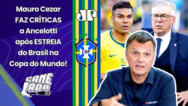 MERMÃO, NÃO TEM ESSA! O ANCELOTTI na SELEÇÃO está... MAURO CEZAR FAZ CRÍTICA FORTE!