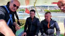 Bakan Kurum dip çamuru temizliği yapılan İzmit Körfezi’ne daldı: Deniz nefes almaya başladı