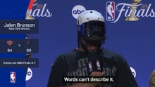 Finals MVP Brunson lost for words as Knicks win NBA Championship