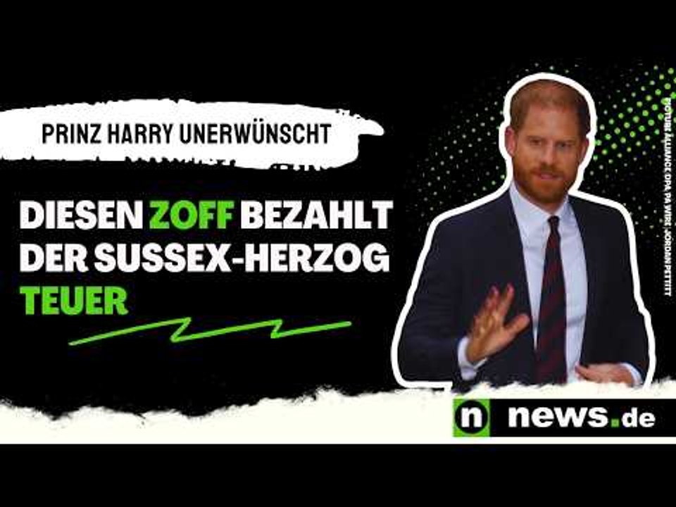 Prinz Harry unerwünscht: Königssohn im Abseits - diesen Zoff bezahlt der Sussex-Herzog teuer