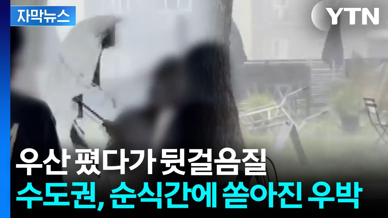 [자막뉴스] 보고도 믿기 힘든 폭우...서울 첫 호우특보에 곳곳 '아비규환' / YTN