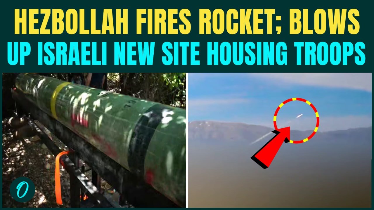 Hezbollah ROCKET Blows Up Israel’s New Site in Blat HOUSING IDF Troops | CHILLING Video