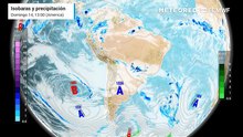 Heladas, ciclogénesis con lluvias, y mucho más frío modularán el tiempo esta nueva semana de junio en Argentina