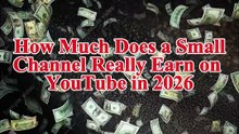 How Much Does a Small YouTube Channel Earn?