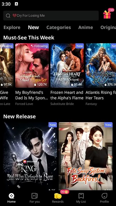 Frozen Heart And The Alpha's Flame