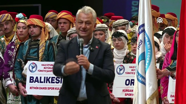 Gaziantep'te Halk Oyunları Büyükler Türkiye Şampiyonası Başladı | Ajansspor | AA