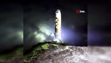 Karadeniz sahilinde yine şüpheli cisim alarmı! Sahile roket parçası vurdu!