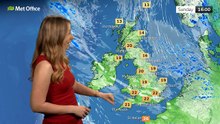 Met Office Sunday Afternoon Weather Forecast 14/06/2026