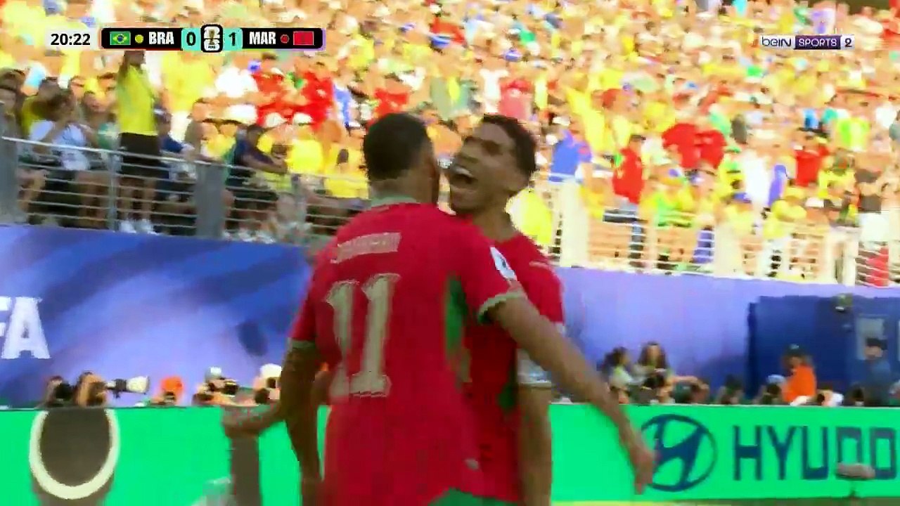 اهداف مباراة المغرب و البرازيل كاس العالم 2026