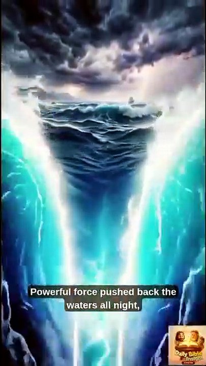 They Were Trapped... Then the Sea SPLIT! 🌊 (The Story of Moses)