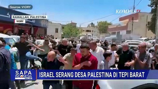 Israel Serang Desa di Tepi Barat saat Warga Salat Jumat, Tembakkan Gas Air Mata dan Granat Kejut