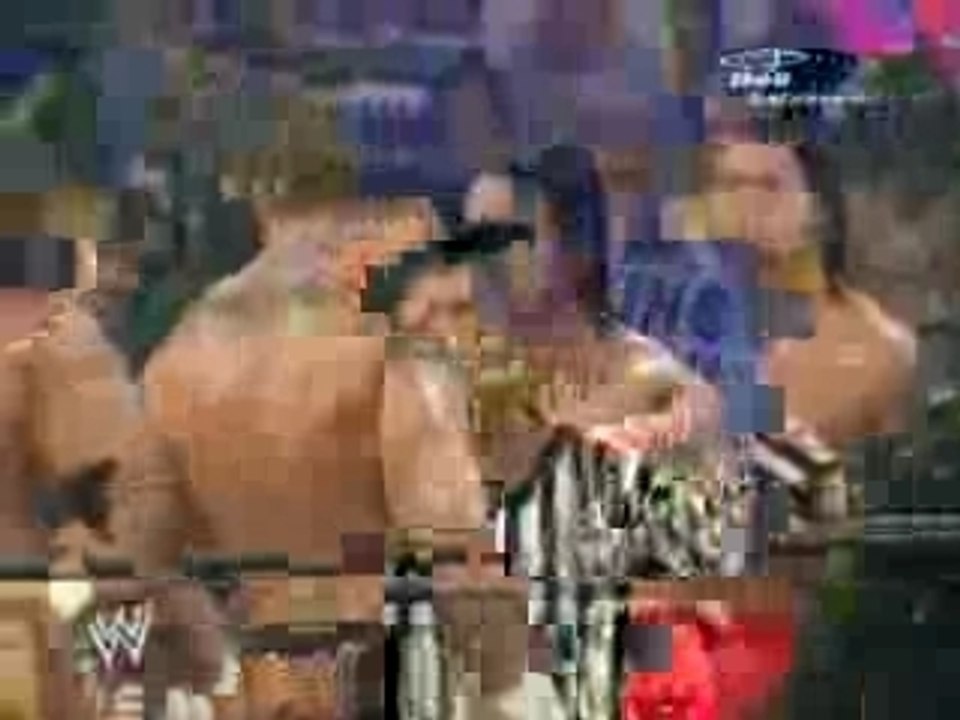 Wwe survivor series 2006 team DX vs team Rated RKO part 1