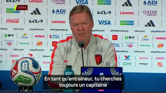 Pays-Bas - Koeman veut une dernière Coupe du monde inoubliable pour Van Dijk