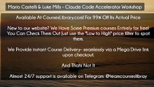 (Courseslibrary.com)Mario Castelli & Luke Mills - Claude Code Accelerator Workshop