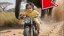 An elephant is chasing us—run, run // पीछे हाथी पड़ा है भाग दिया भाग // AI