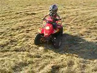 CLEMENT ET SON NOUVEAU QUAD