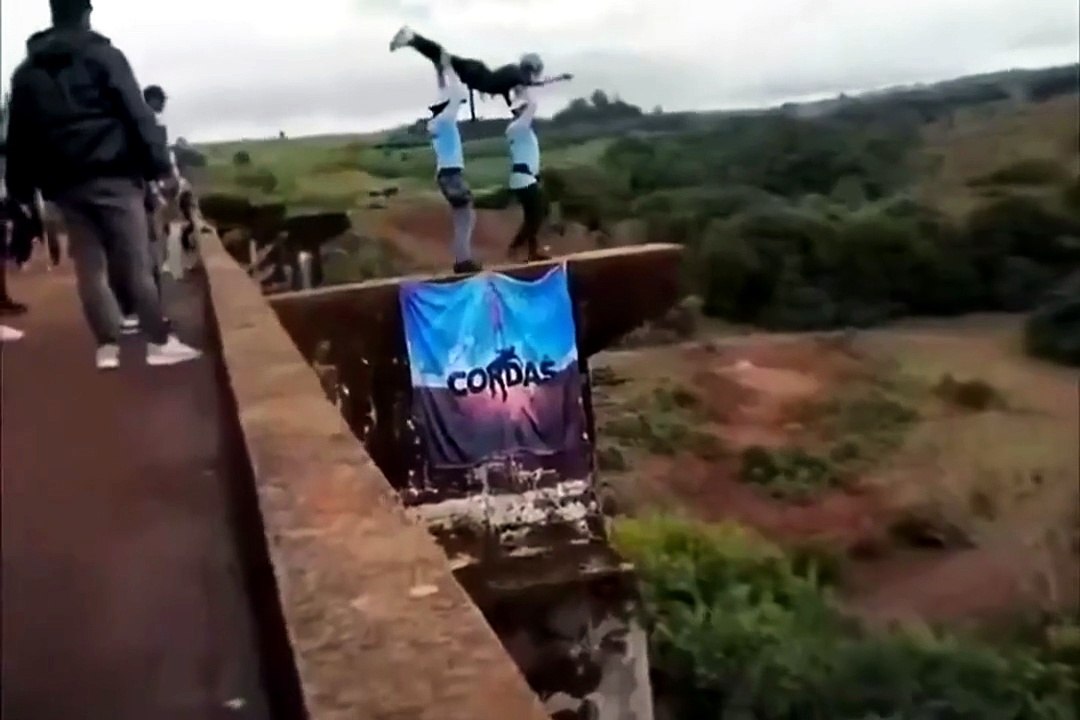 CORTO Tragedia en un salto de bungee en Brasil