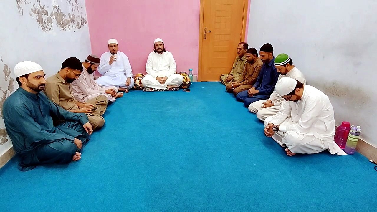 محفل ذکر پاک بسلسلہ سالانہ عُرس مبارک غوث الزماں فخرِ اولیاء الحاج حضرت پیر سید مقبول الرحمن شاہؒ۔
