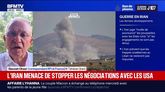 L'Iran menace de stopper les négociations avec les États-Unis