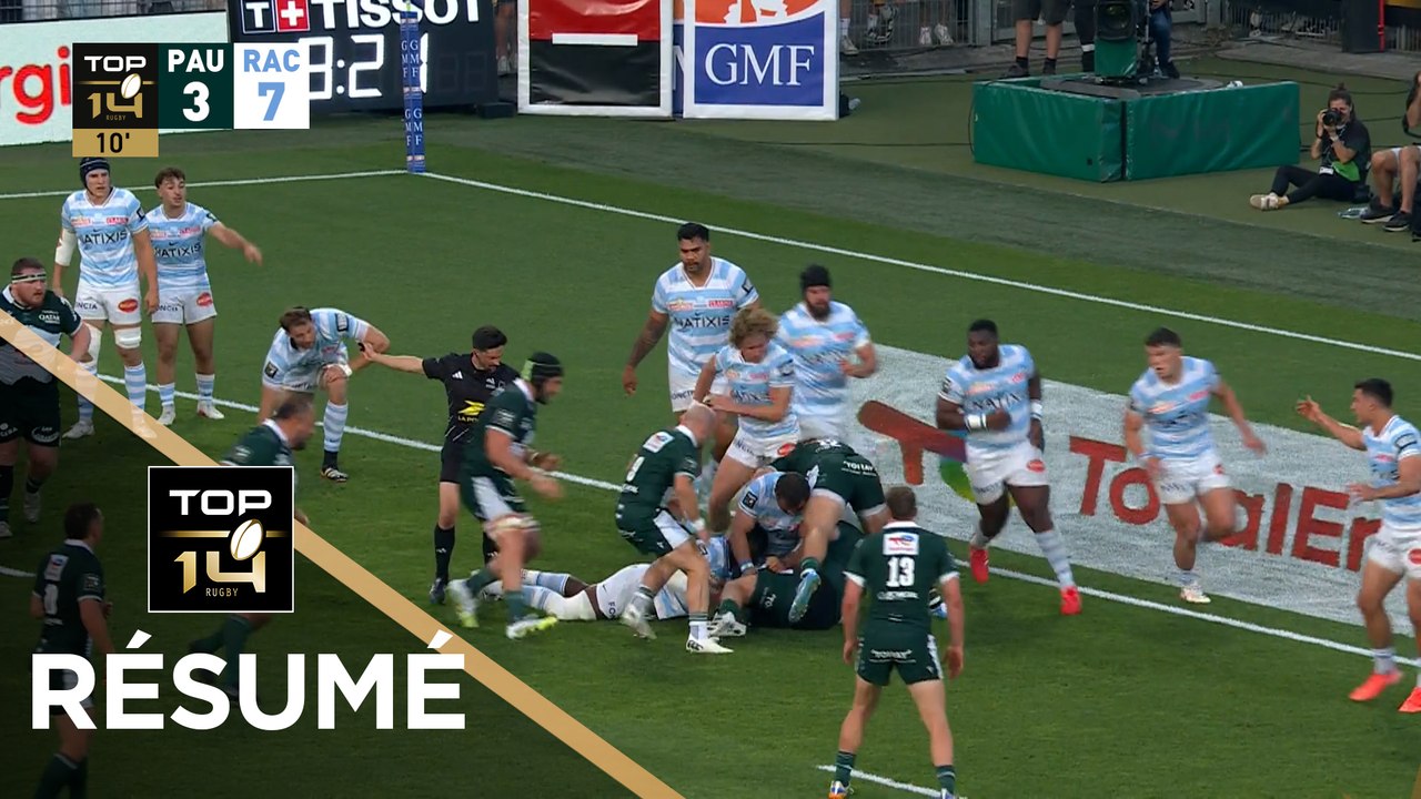 TOP 14 Saison 2025-2026 - Barrages - Résumé Section Paloise - Racing 92