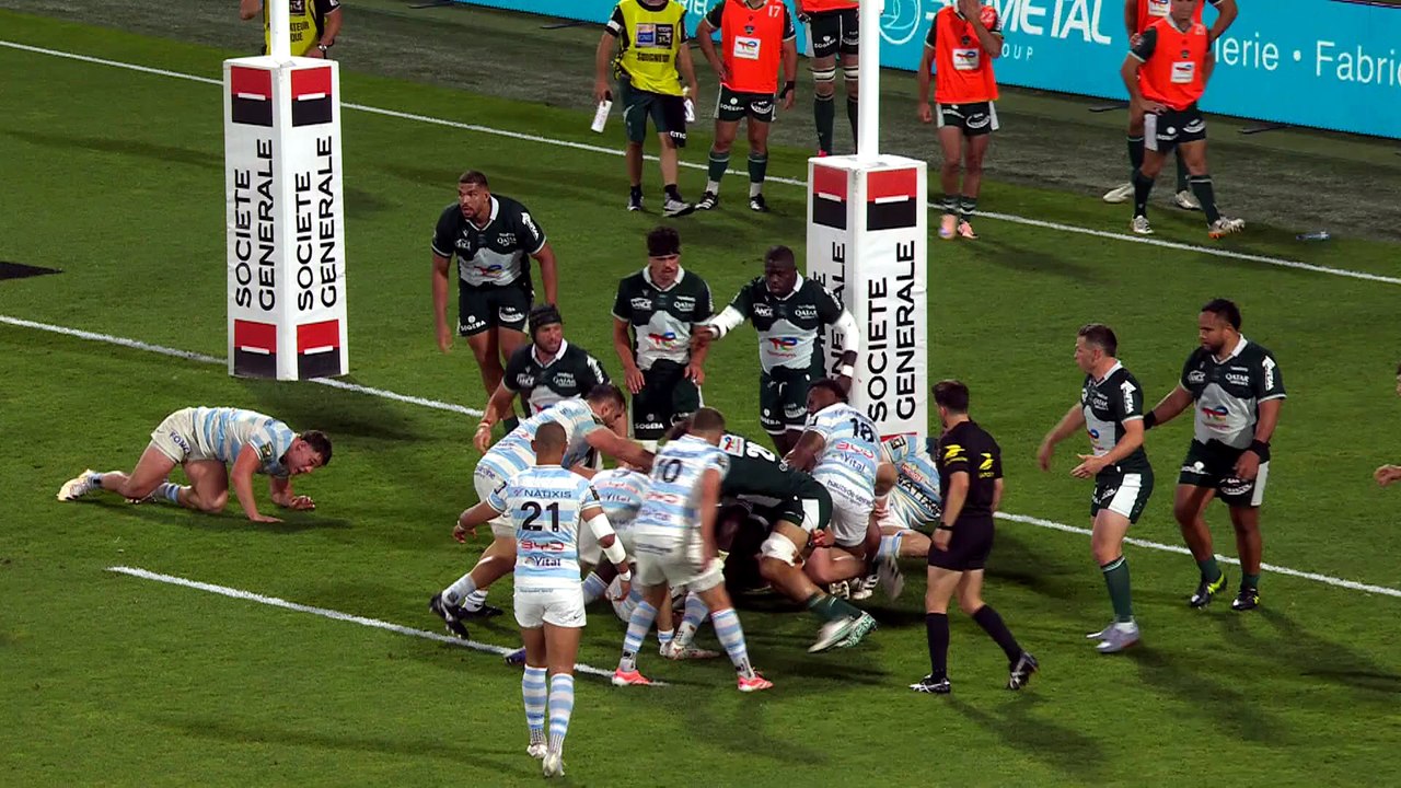 TOP 14 - Essai de Gael FICKOU (R92) - Section Paloise - Racing 92
