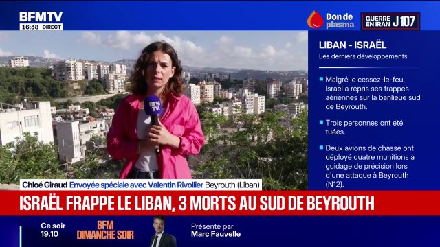 Malgré le cessez-le-feu, Israël a repris ses frappes sur la banlieue sud de Beyrouth