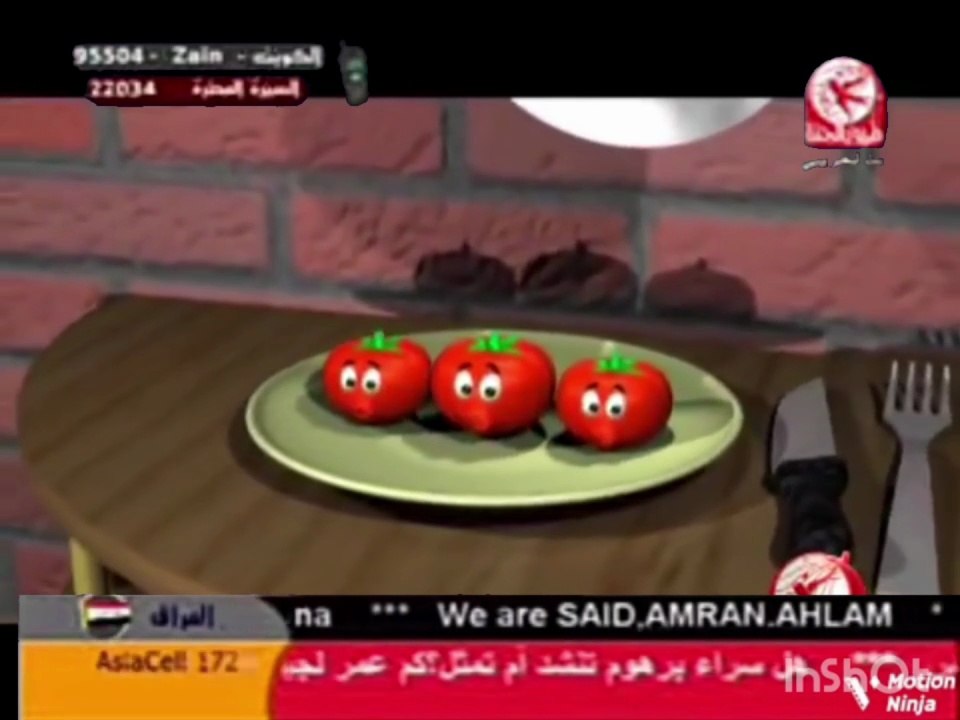 البندورة الحمراء قناة طيور الجنة 2008